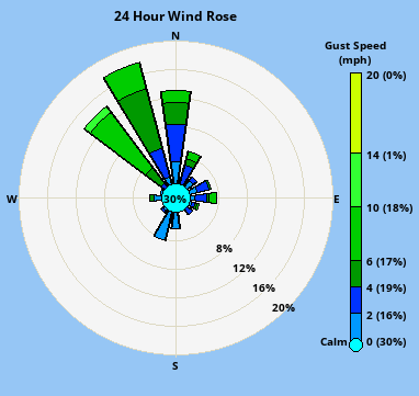 Wind direction plot